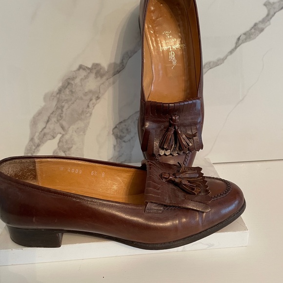 Ladies Ralph Lauren leather loafers gently used in excellent condition /quality - Picture 5 of 6